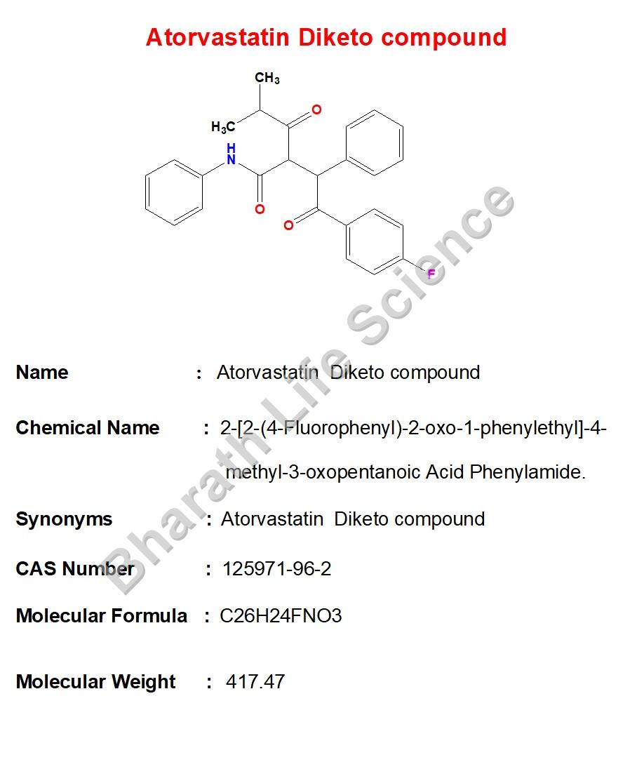 Atorvastatin Diketo compound